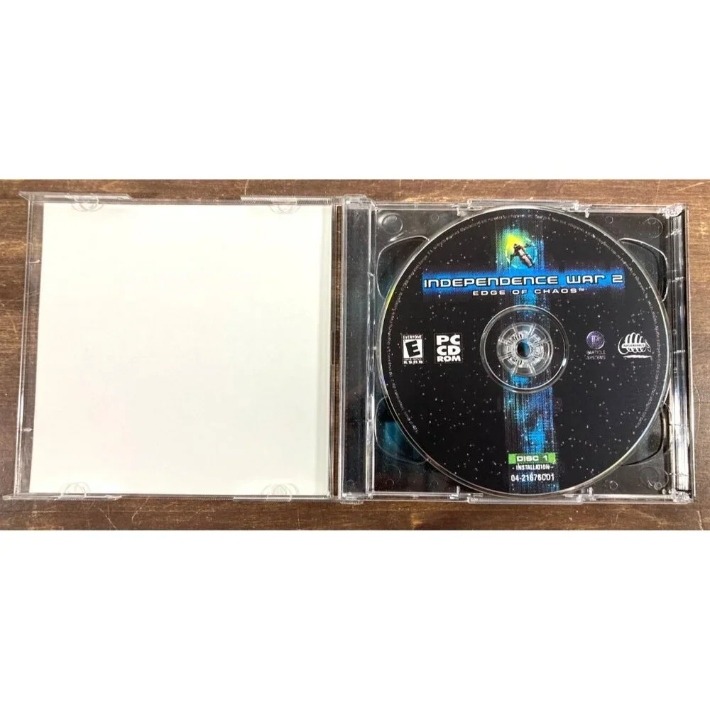 Independence War 2 Edge of Chaos PC CD-Rom Big Box Video Game 2000 Windows